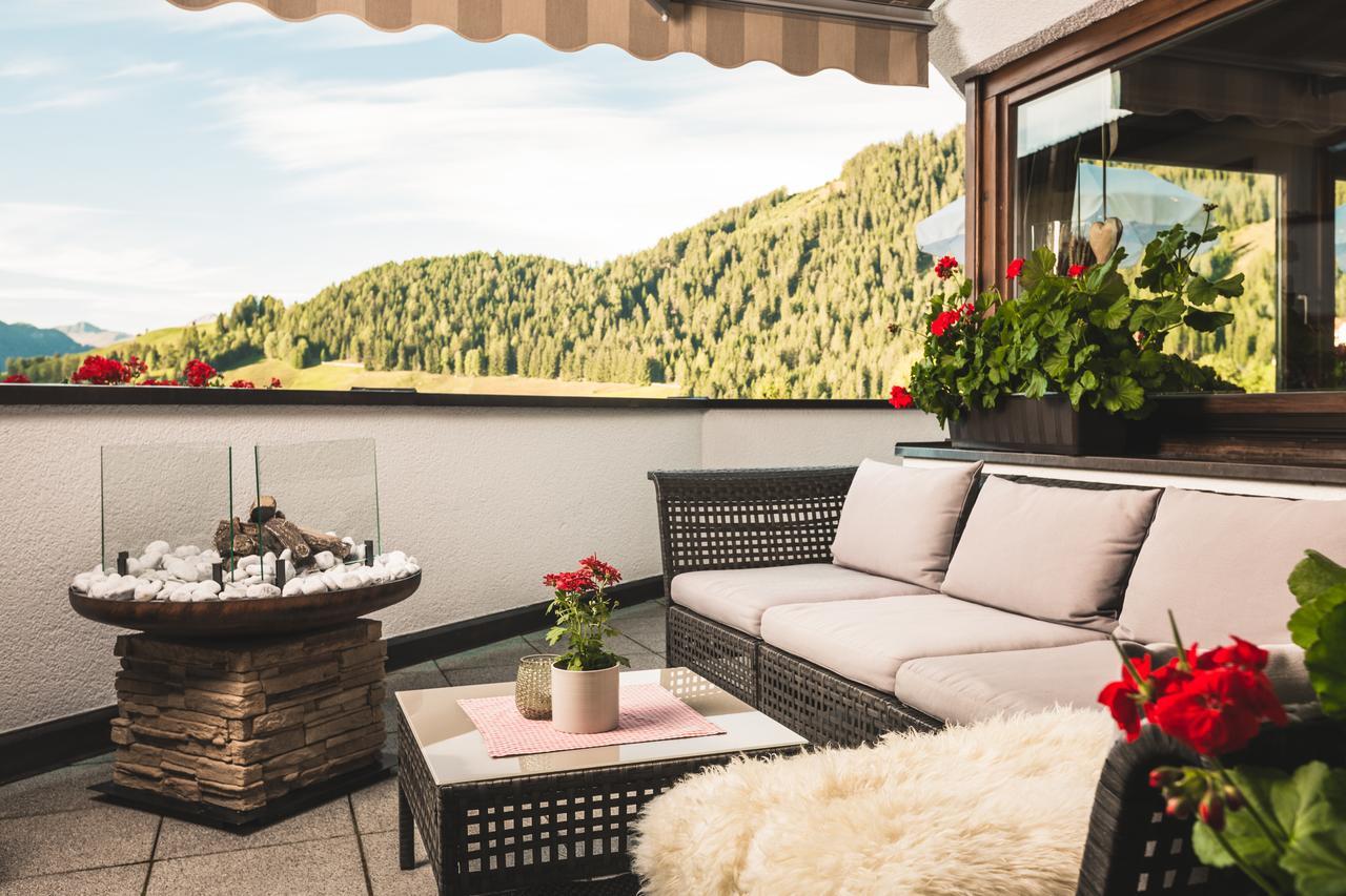 Hotel Garni Hubertushof 피스 외부 사진
