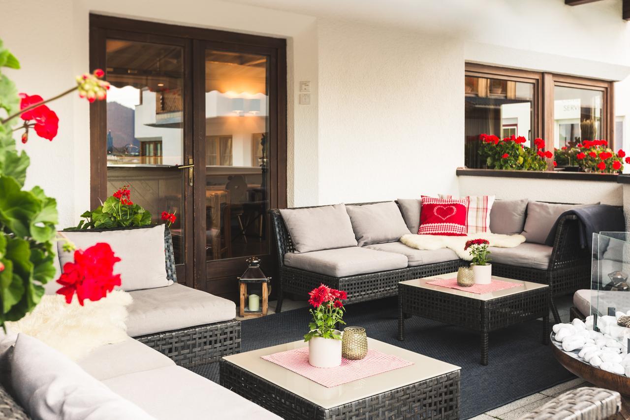 Hotel Garni Hubertushof 피스 외부 사진